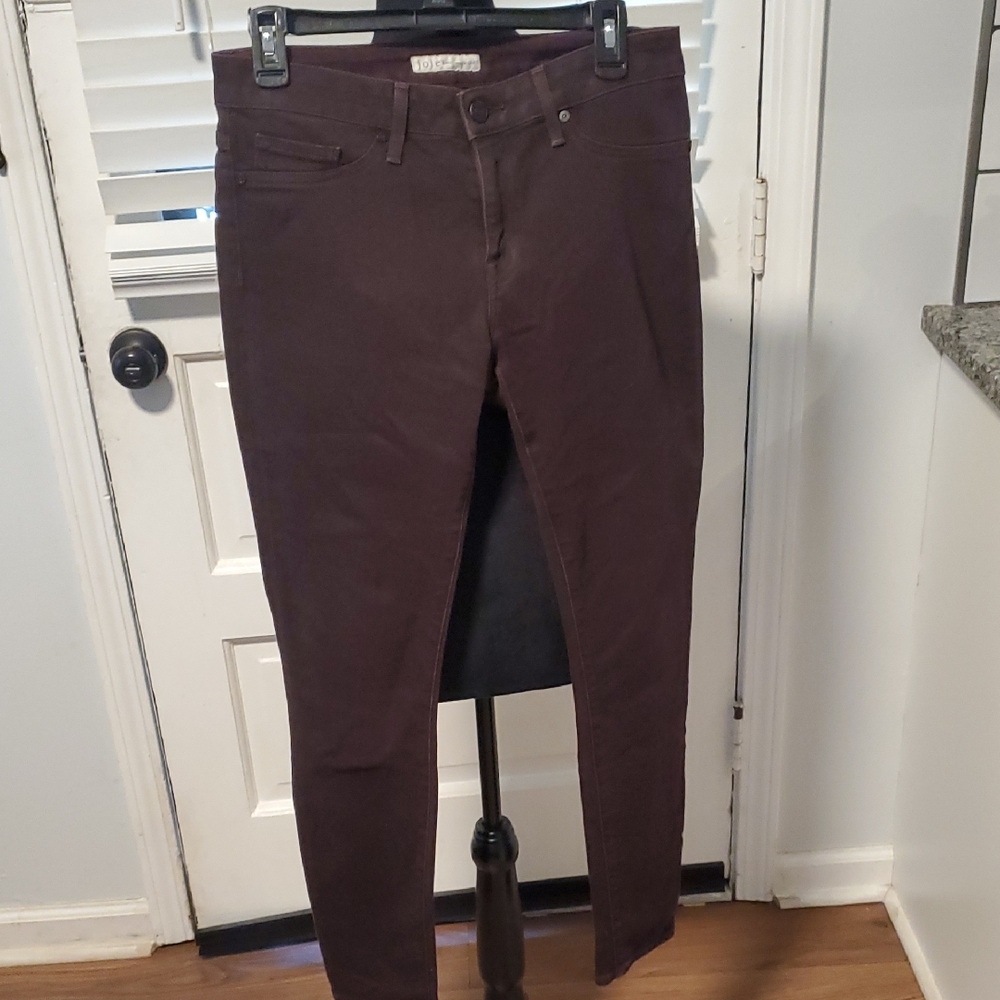 Joie Women's Wine Color Jeans